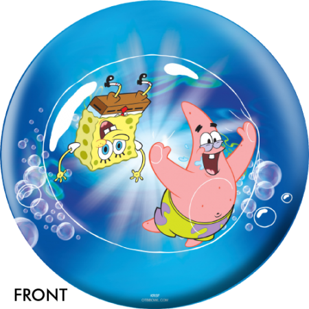 Sponge Bob Patrick Bubble bowling ball