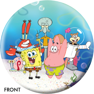 Sponge Bob beach party bowling ball