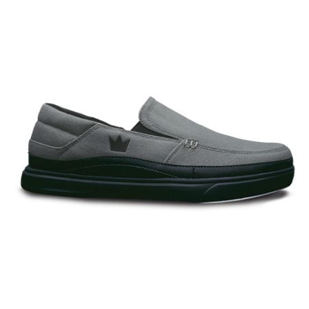 brunswick nirvana mens grey bowling shoes