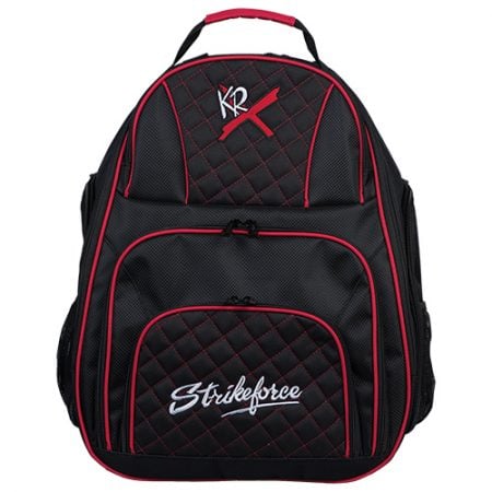 kr royal flush deuce bowling backpack black red