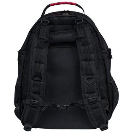KR Strikeforce Deuce 2-Ball Backpack Black/Red - Image 3