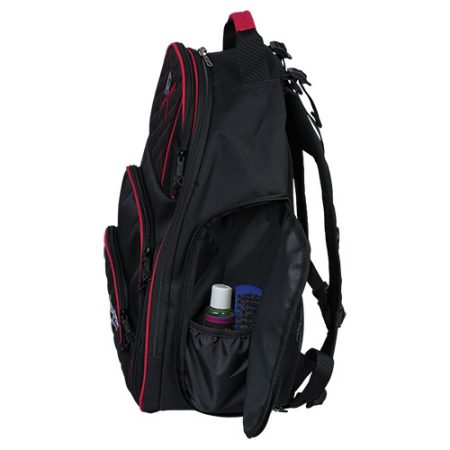 KR Strikeforce Deuce 2-Ball Backpack Black/Red - Image 2