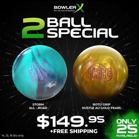 bowlerx all road hustle gold 2-pack