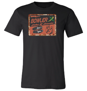 bowler x retro old school style bowling shirt