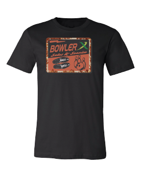 bowler x retro old school style bowling shirt