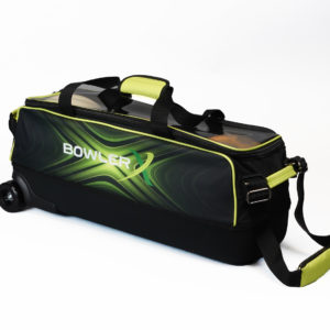bowlerx triple tote bag
