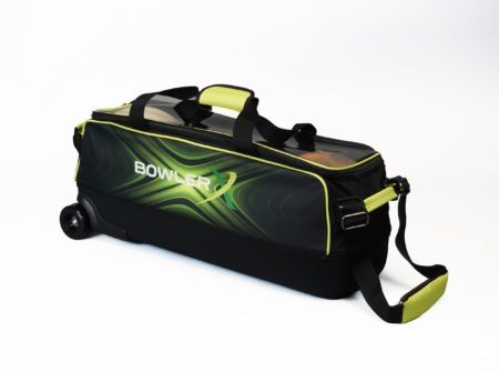 bowlerx triple tote bag