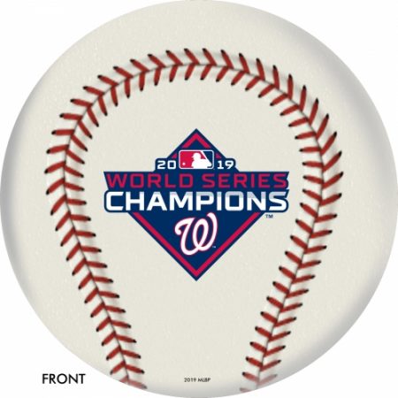 washington nationals world series champs bowling ball