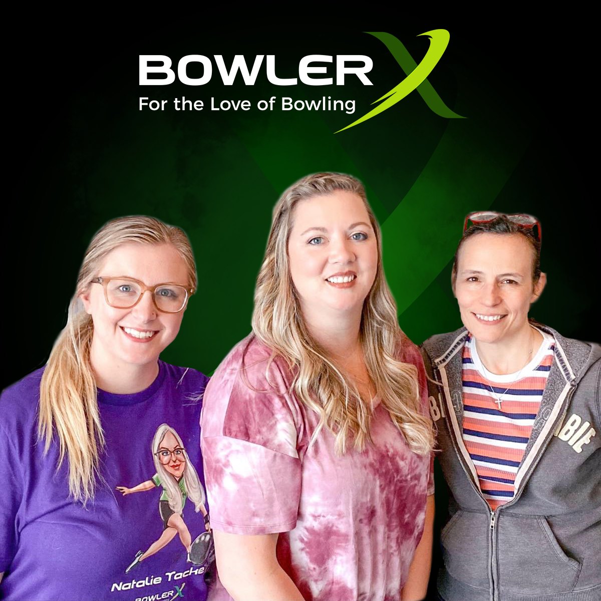 bowlerx customer service staff natalie tackett, michelle russell, krista sandt