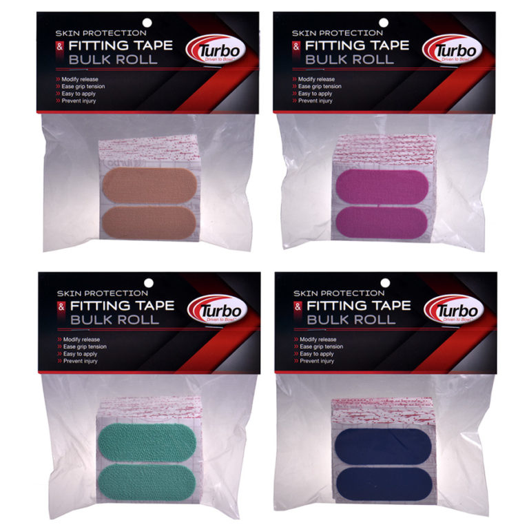 Turbo 1" Pre Cut Thumb Fitting Tapes 100 Piece Roll