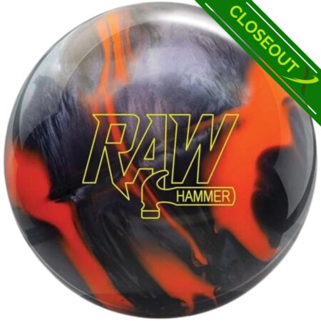 Hammer Raw Hammer Orange/Black Hybrid Bowling Ball