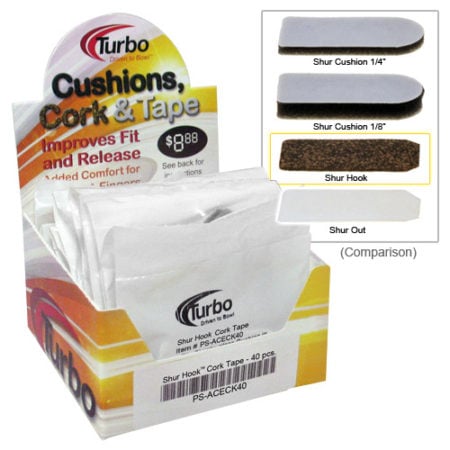 Turbo shur hook cork thumb tape