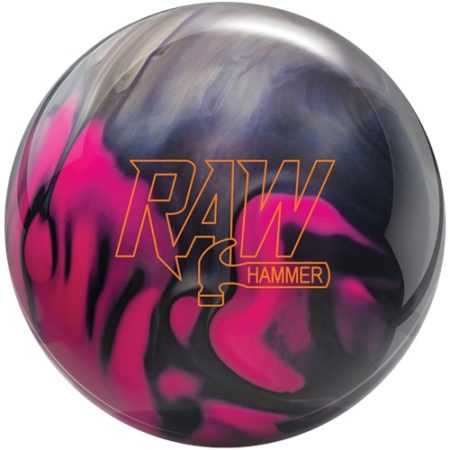 hammer raw hammer bowling ball pink purple silver