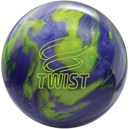 brunswick twist bowling ball lavender lime