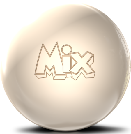 storm mix bowling ball off white