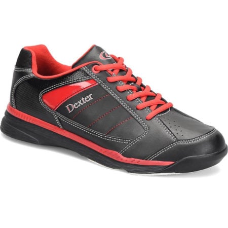 Dexter Ricky IV Black Red Mens Bowling Shoes