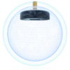 900 Global Honey Badger Yellow Poly Bowling Ball Core