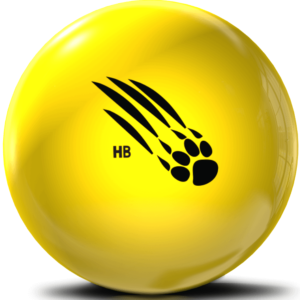 900 Global Honey Badger Yellow Poly Bowling Ball