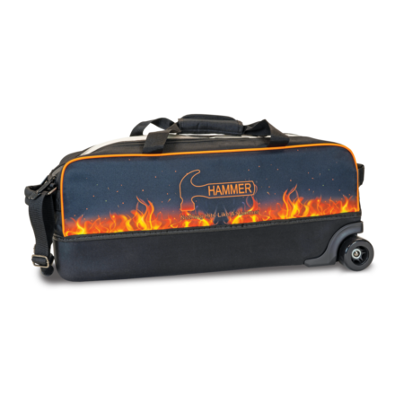 Hammer Dye Sub Slim Triple Tote Roller Flame