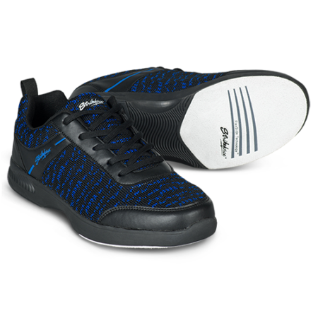 KR Strikeforce Men's Flyer Mesh Lite Black/Royal Bowling Shoes