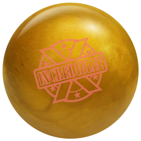 swag incredible x gold bowling ball