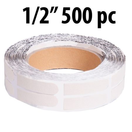 kr 12 inch premium sure fit white bowling tape 500 pieces