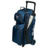kr strikeforce drive blue white 3 ball triple roller bowling bag