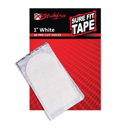 kr sure fit white bowling tape 1 inch 30 pieces