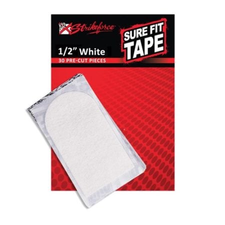 kr sure fit white bowling tape 12 inch 30 pieces