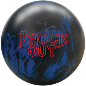Brunswick Knock Out Black Blue Bowling Ball