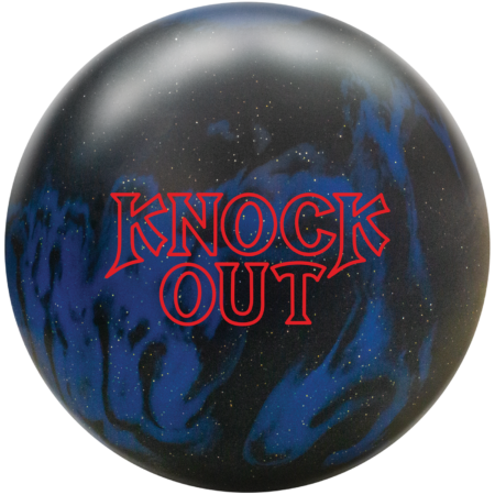 Brunswick Knock Out Black Blue Bowling Ball