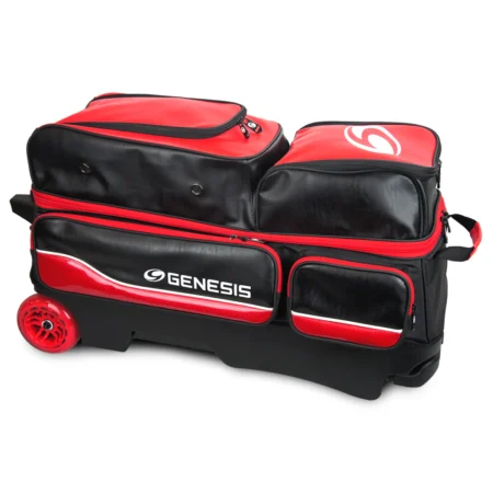 Genesis Carbon 3-Ball Roller Black/Red - Image 2