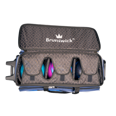 Brunswick Quest Triple Roller Blue - Image 3