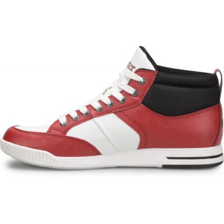 Dexter Dave Men’s Hi Top Black/Red/White Bowling Shoes - Image 4