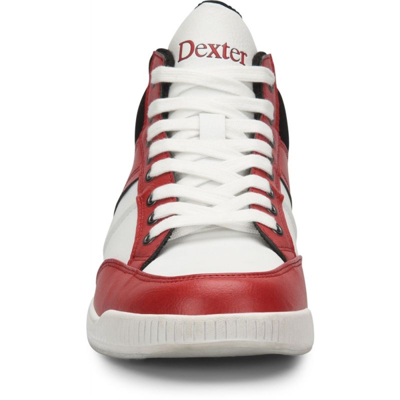 Dexter Dave Men s Hi Top Black Red White Bowling Shoes