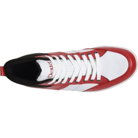Dexter Dave Men’s Hi Top Black/Red/White Bowling Shoes - Image 7