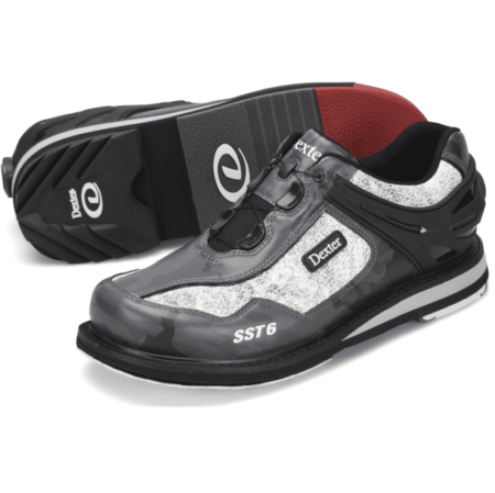 Dexter SST 6 Hybrid BOA Men's Bowling Shoes Grey/Camo/Multi - Image 2