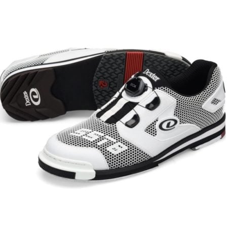 Dexter SST 8 BOA Power Frame Wide Width Bowling Shoes White/Black - Image 2