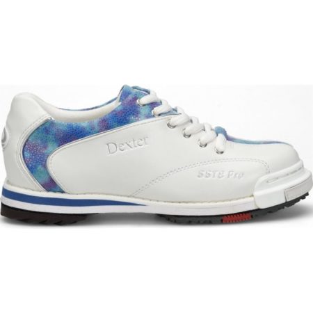 Dexter SST 8 Pro Women's Bowling Shoes White/Blue/Tie Dye - Image 3