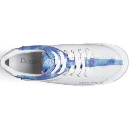 Dexter SST 8 Pro Women's Bowling Shoes White/Blue/Tie Dye - Image 5