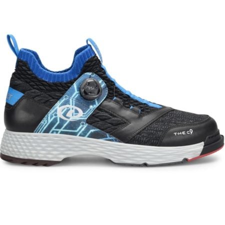 Dexter THE C9 Sidewinder BOA Bowling Shoes Black/Blue - Image 3