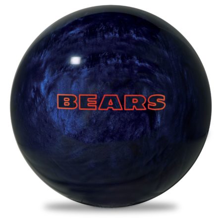 Chicago Bears NFL Engraved Plastic Bowling Ball
