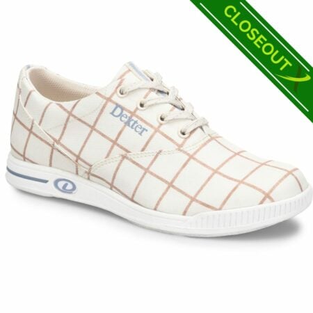 Dexter Kerrie Cream Plaid Women's Bowling Shoes