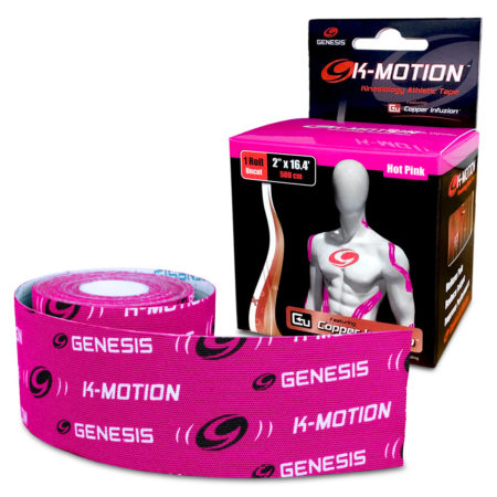 Genesis K-Motion Tape Uncut Roll - Pink