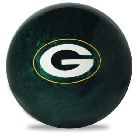 Green Bay Packers NFL Engraved Plastic Bowling Ball - Image 2