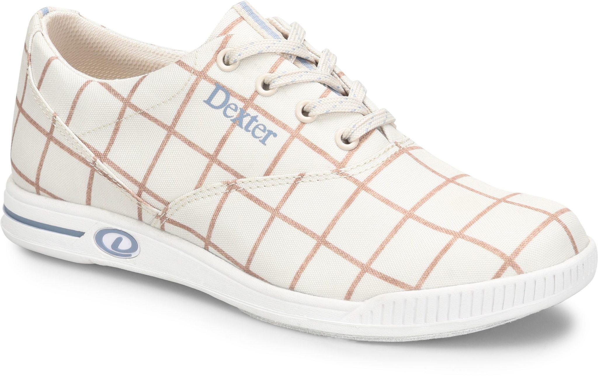 Dexter Kerrie Cream Plaid Women's Bowling Shoes FREE SHIPPING