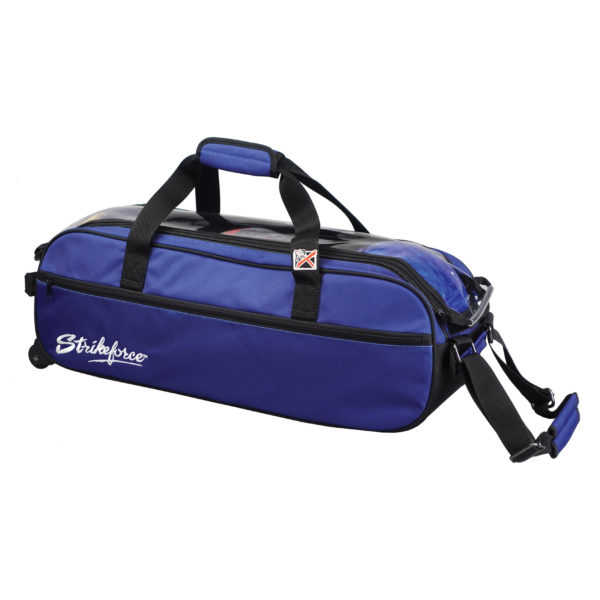 KR Eliminator Royal Triple Tote Bowling Bag