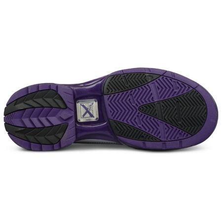 KR Strikeforce Dream White/Purple Right Handed Wide Width Women's Bowling Shoes - Image 5