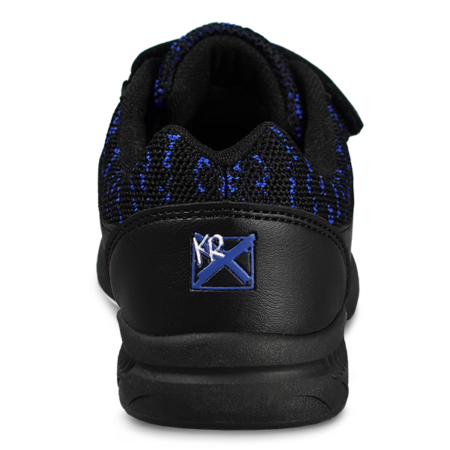 KR Strikeforce Flyer Mesh Lite Black/Royal Velcro Youth Bowling Shoes - Image 5