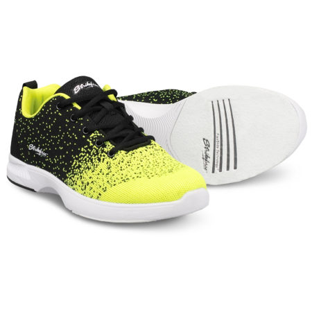 KR Strikeforce Galaxy Black/Neon Men's Bowling Shoes - Image 2